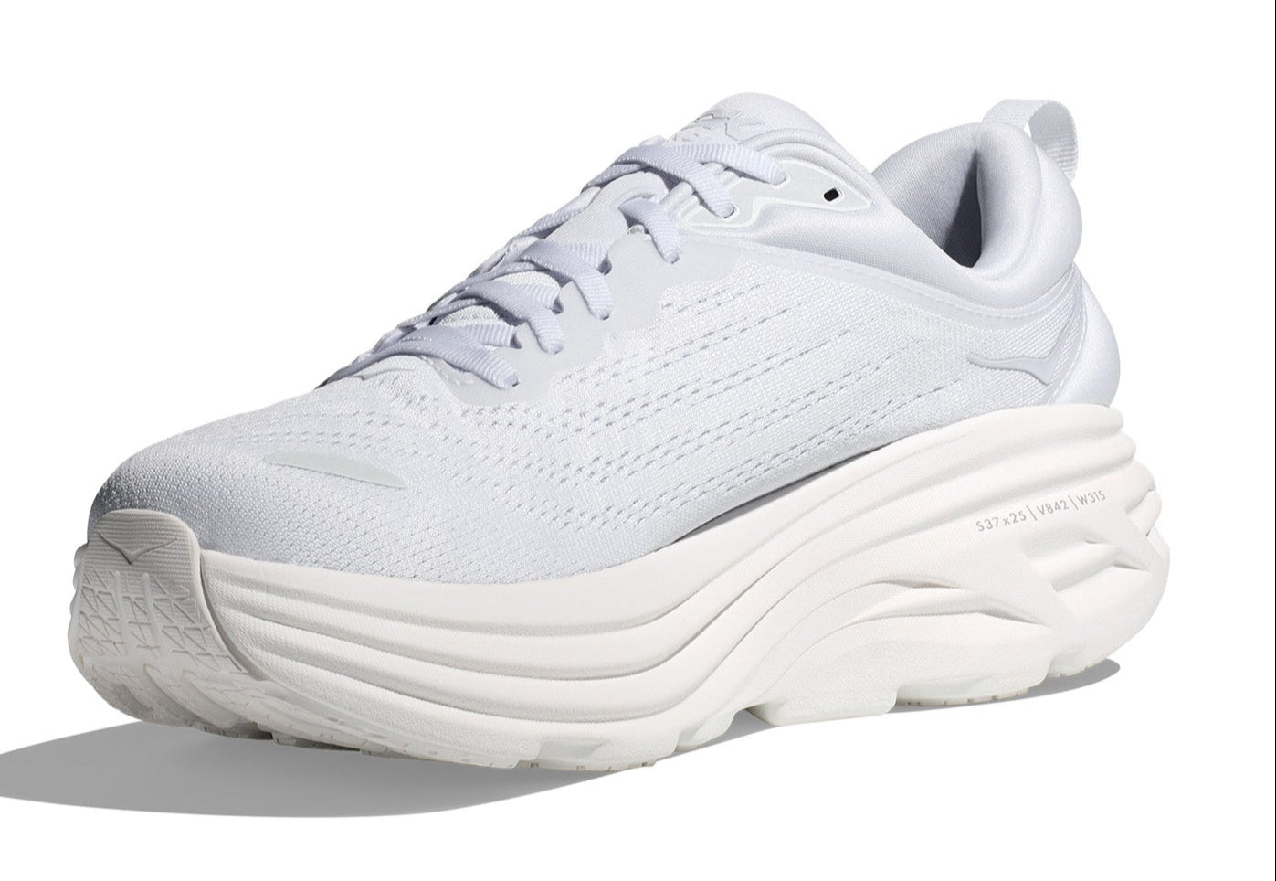 HOKA ONE ONE Bondi 8 "White" Cushion Running Shoes UAE