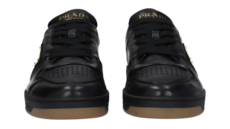 Prada Downtown Napa Leather Low-Top Sneakers Premium Leather Sneakers UAE