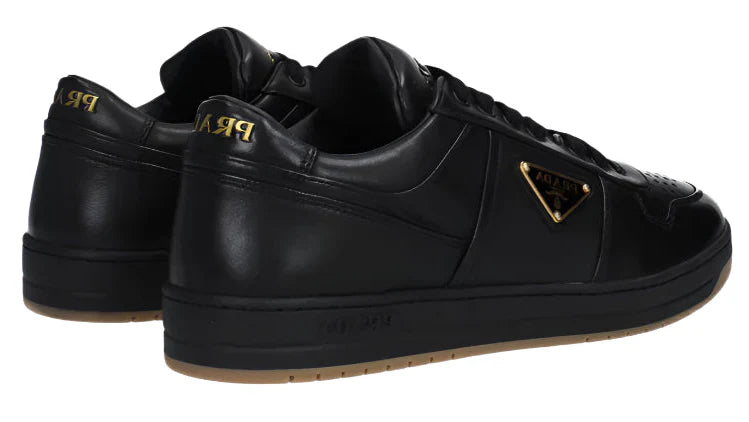 Prada Downtown Napa Leather Low-Top Sneakers Premium Leather Sneakers UAE