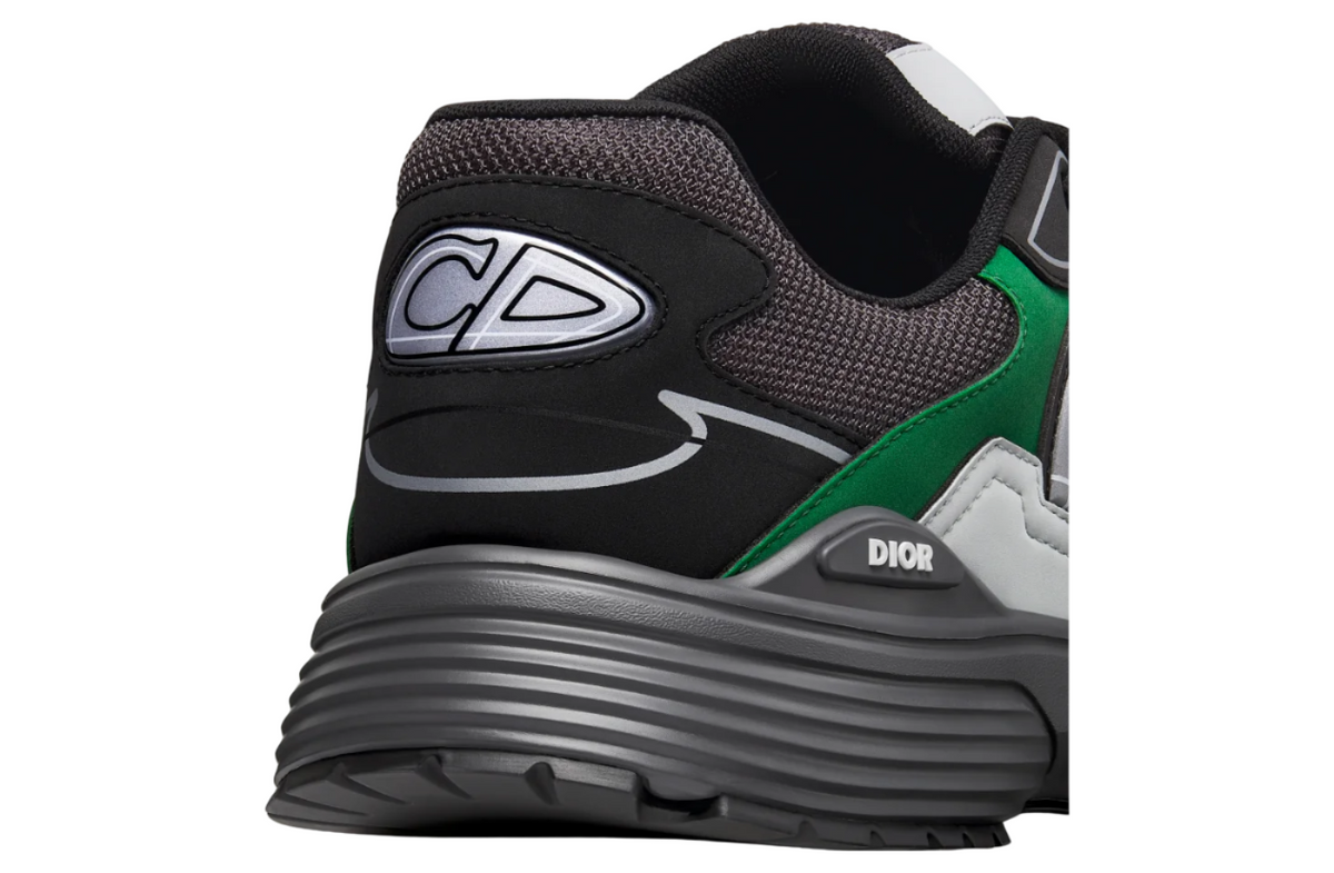 Dior B30 "Deep Gray Mesh Green" Technical Mesh Sneakers UAE