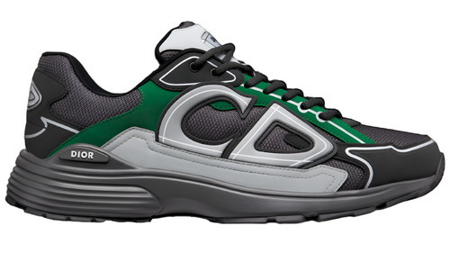 Dior B30 "Deep Gray Mesh Green" Technical Mesh Sneakers UAE