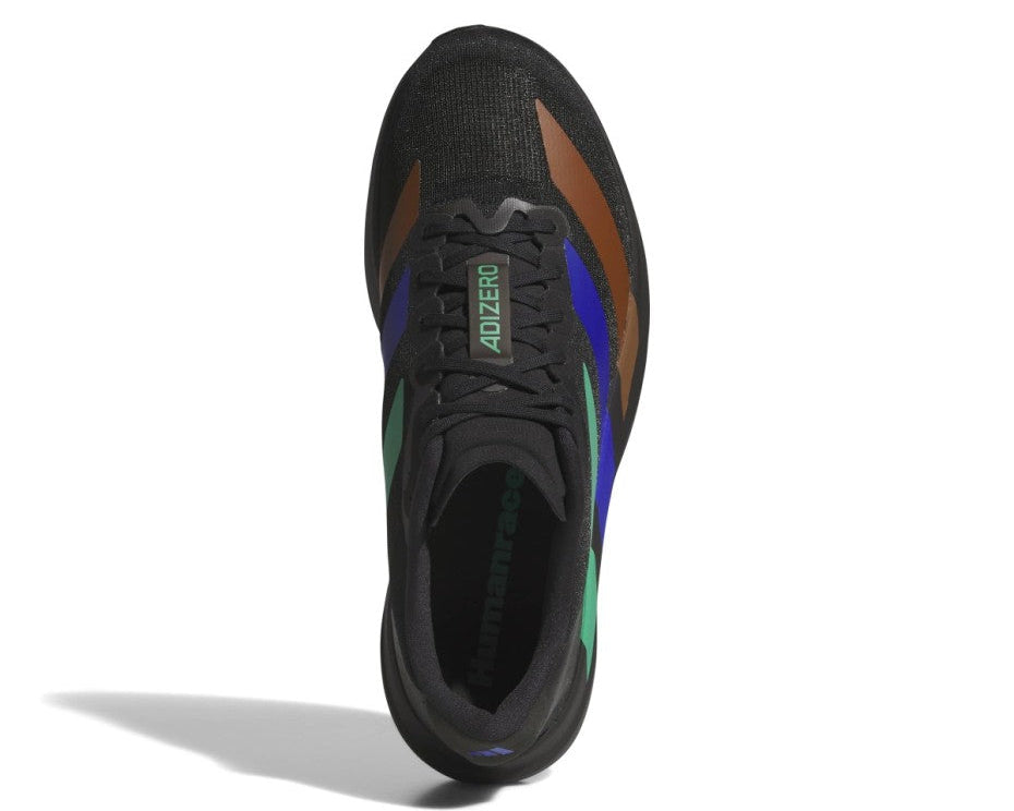 Adidas x Pharrell Williams Adizero Evo SL "Black / Multi-colour" Premium Running Shoes UAE