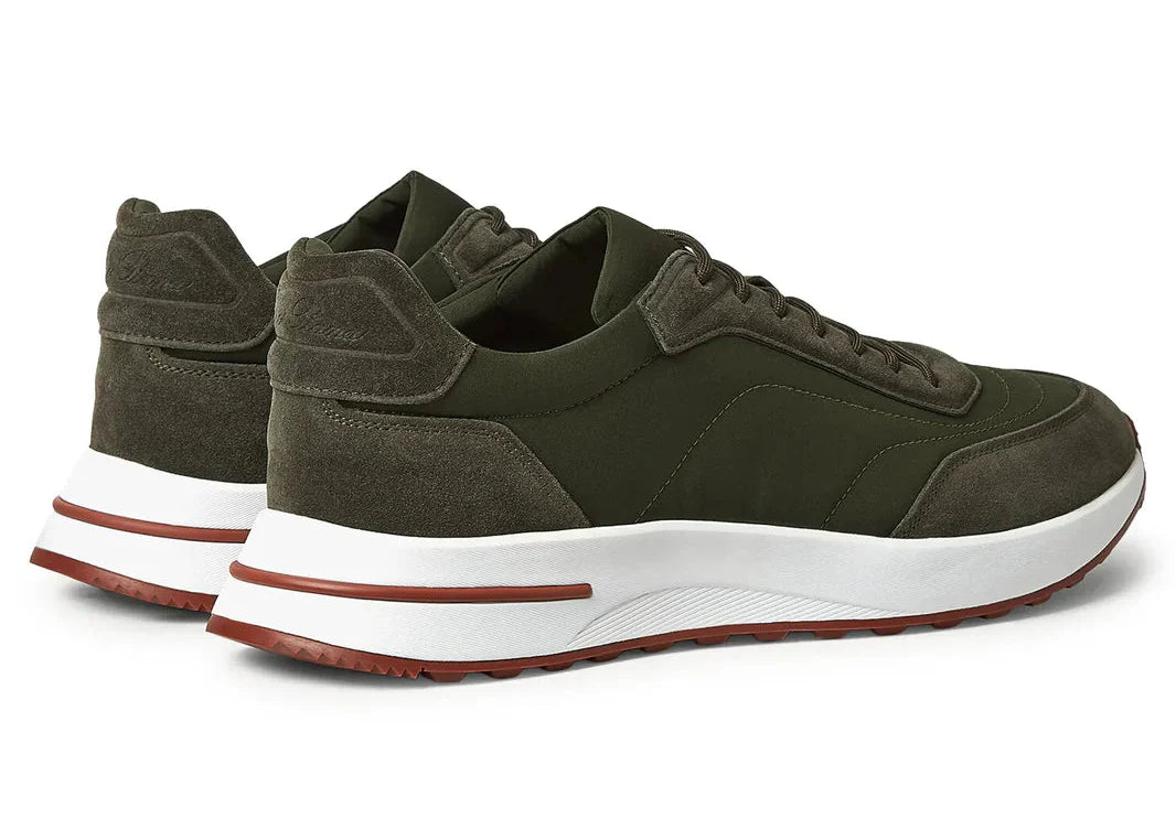 Loro Piana Week End Walk "Ireland Green" Premium Walking Shoes UAE