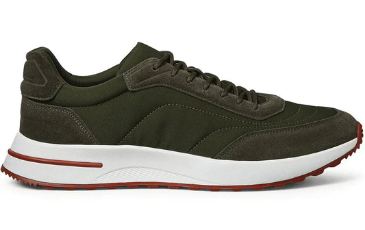 Loro Piana Week End Walk "Ireland Green" Premium Walking Shoes UAE