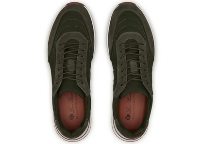 Loro Piana Week End Walk "Ireland Green" Premium Walking Shoes UAE