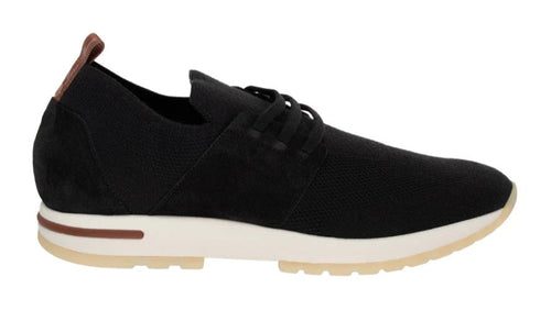 Loro Piana Textile Sneakers "Black" Lightweight Fabric Sneakers UAE