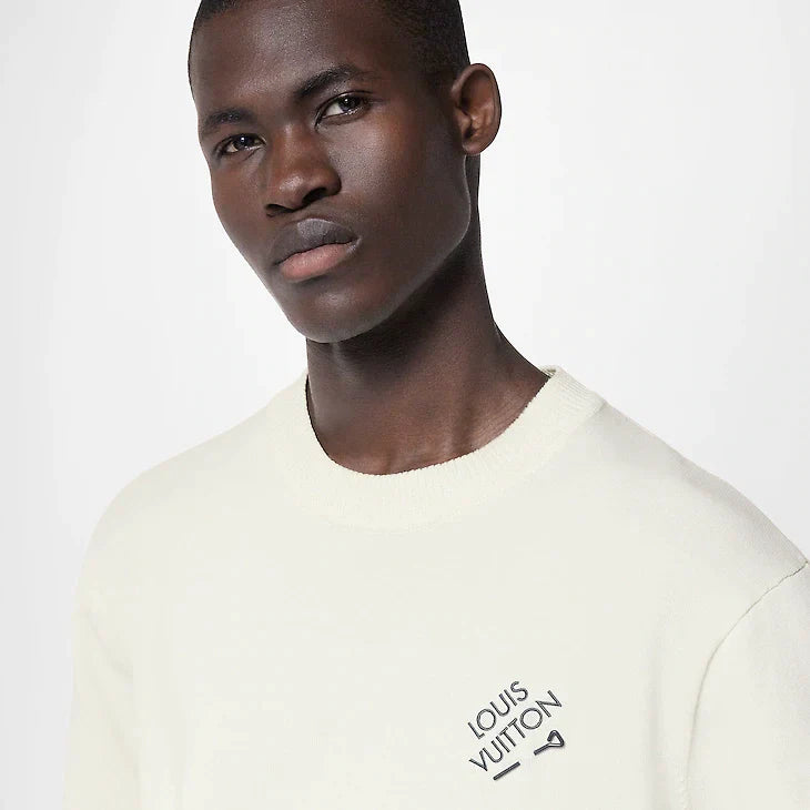 Louis Vuitton Signature Short-Sleeved T-Shirt Premium Logo Tee UAE
