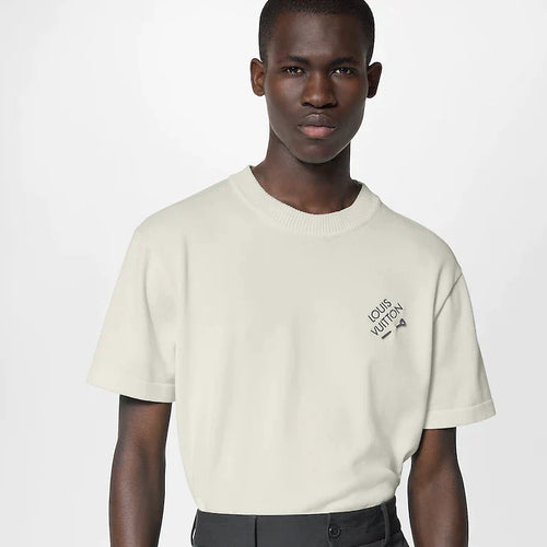Louis Vuitton Signature Short-Sleeved T-Shirt Premium Logo Tee UAE