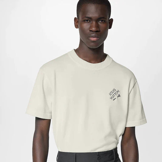 Louis Vuitton Signature Short-Sleeved T-Shirt Premium Logo Tee UAE