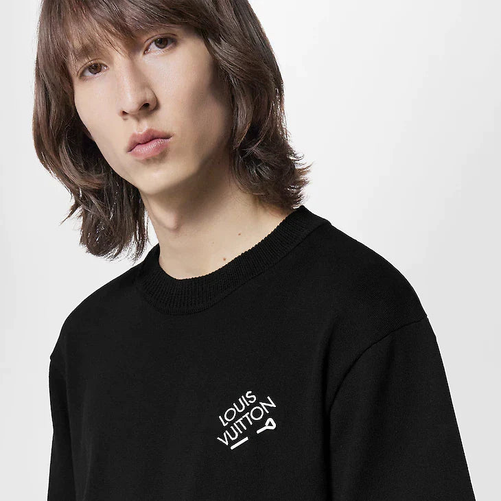 Louis Vuitton Signature Short-Sleeved T-Shirt Classic Designer Tee UAE