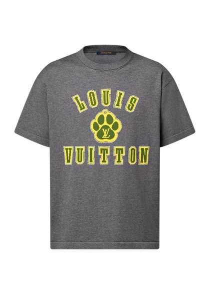 Louis Vuitton Cotton Embellished T-Shirt Premium Fashion Tee UAE