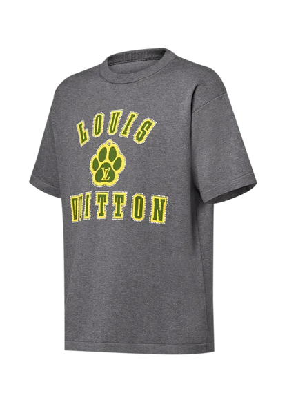 Louis Vuitton Cotton Embellished T-Shirt Premium Fashion Tee UAE