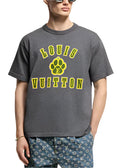 Louis Vuitton Cotton Embellished T-Shirt Premium Fashion Tee UAE