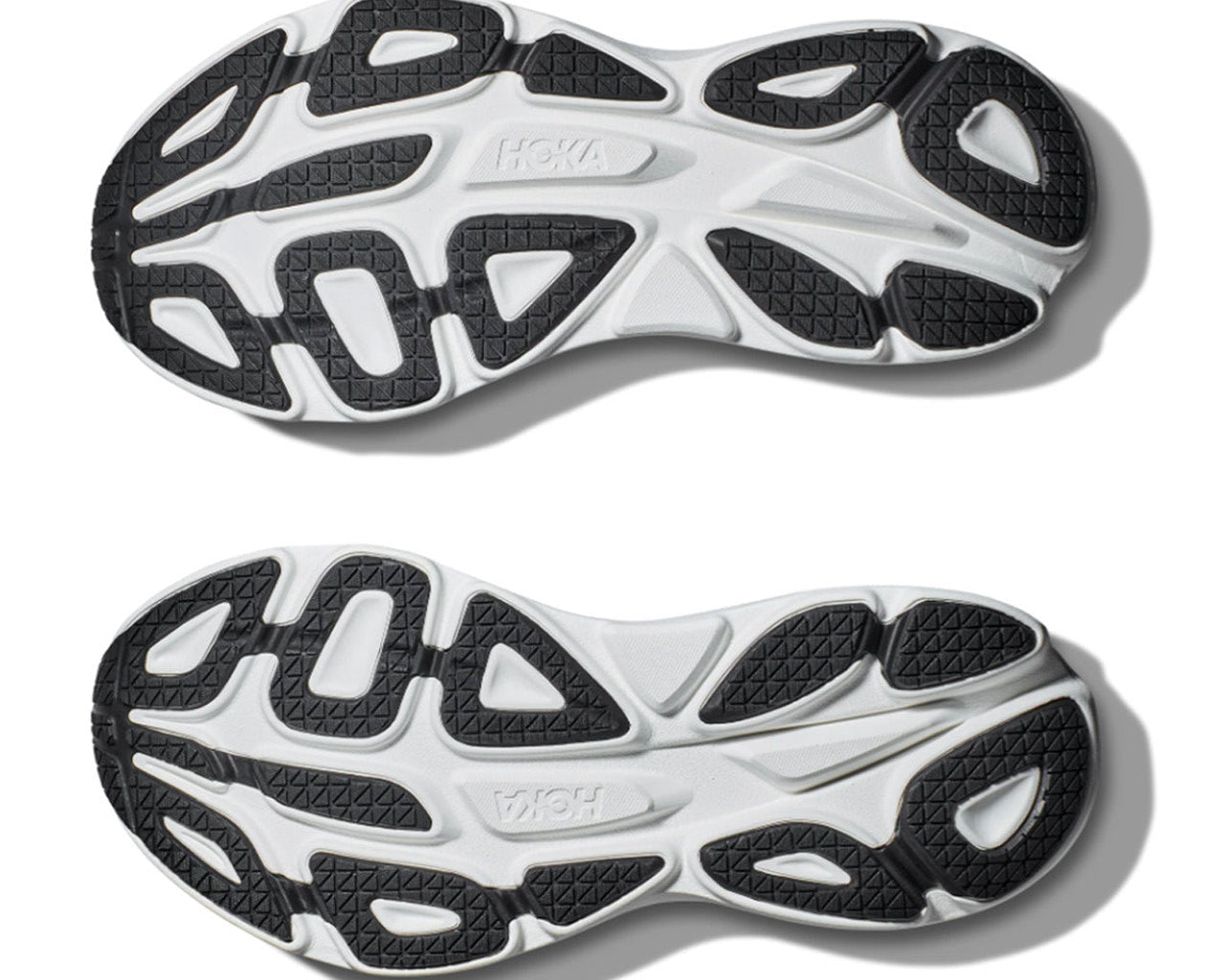 HOKA ONE ONE Bondi 8 "White Black Mesh" Cushion Running Shoes UAE