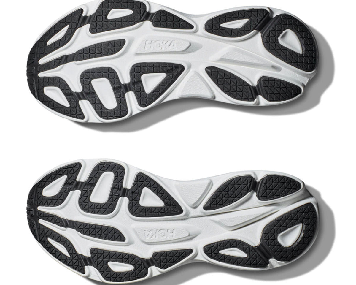 HOKA ONE ONE Bondi 8 "White Black Mesh" Cushion Running Shoes UAE