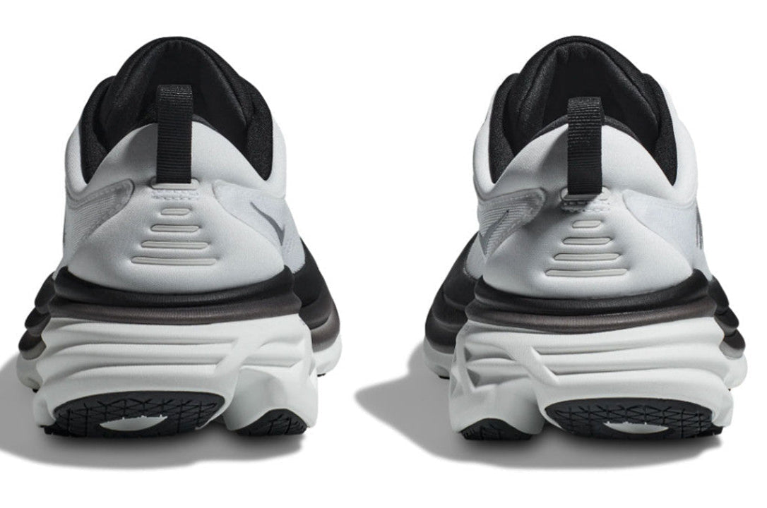 HOKA ONE ONE Bondi 8 "White Black Mesh" Cushion Running Shoes UAE