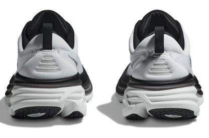 HOKA ONE ONE Bondi 8 "White Black Mesh" Cushion Running Shoes UAE