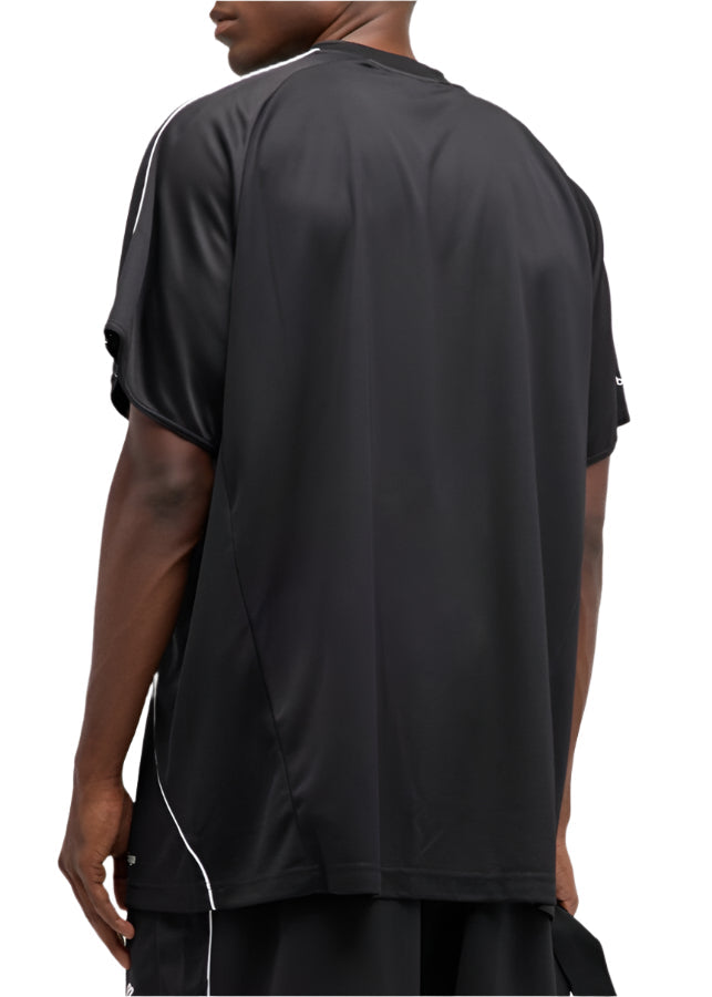 Balenciaga Men's Lion Crest Soccer T-Shirt Oversized Football Style Tee UAE