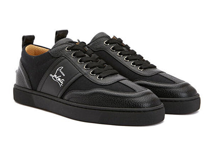 Christian Louboutin Retero "Black" Signature Red Sole Sneakers UAE