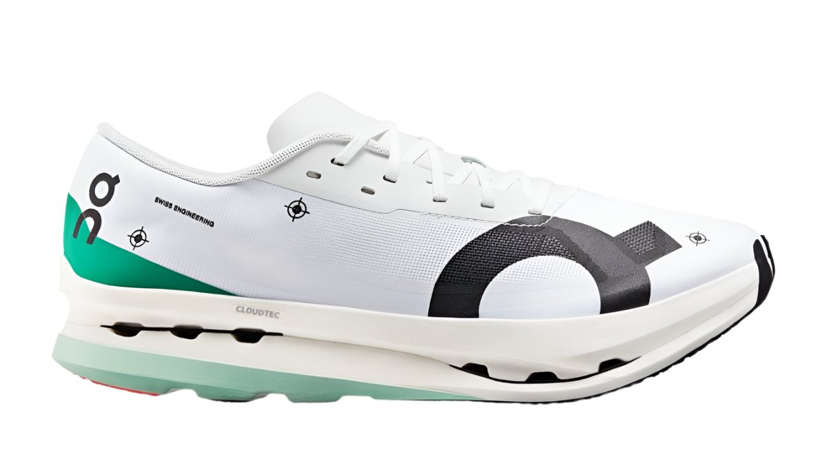 On Running Cloudboom Echo 3 "Undyed White / Mint" Racing Shoes UAE