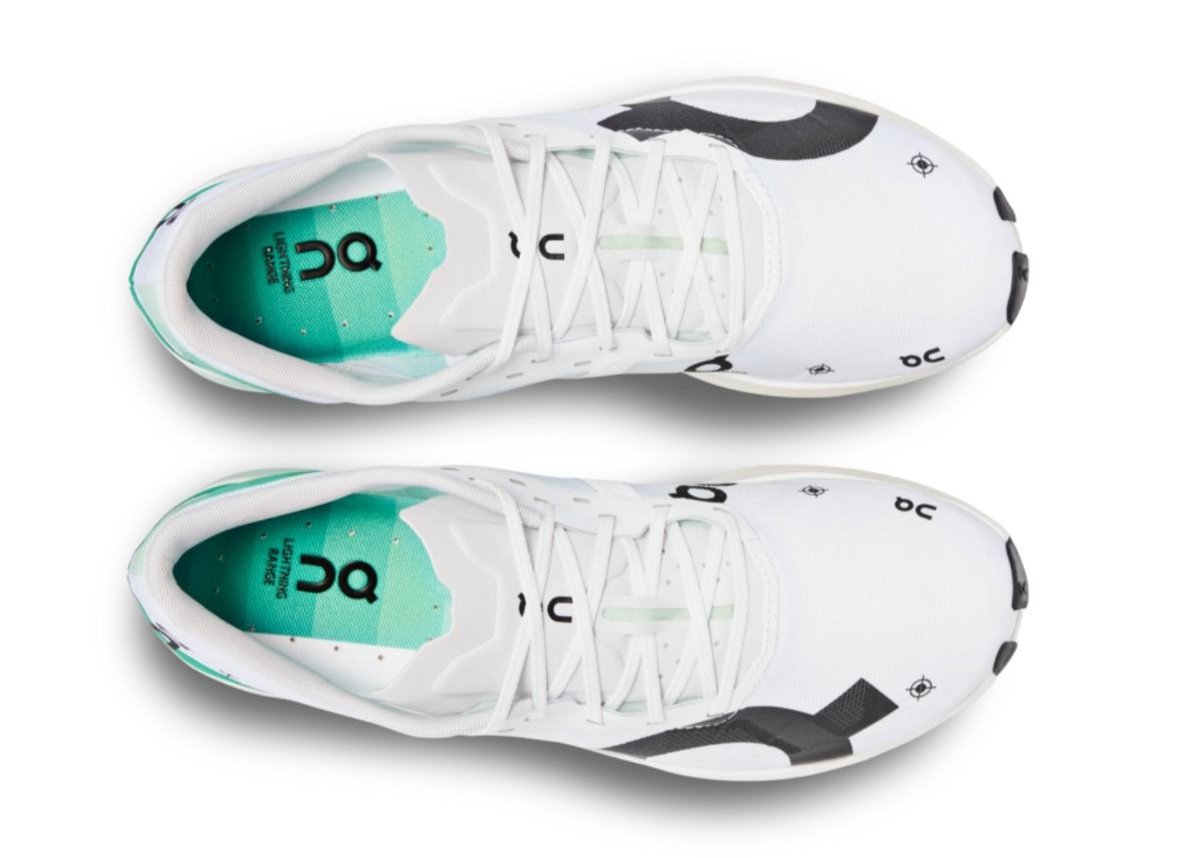 On Running Cloudboom Echo 3 "Undyed White / Mint" Racing Shoes UAE
