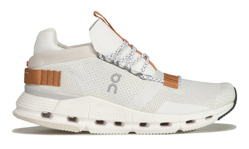 On Running Cloudnova "White Brown" Lifestyle Sneakers UAE