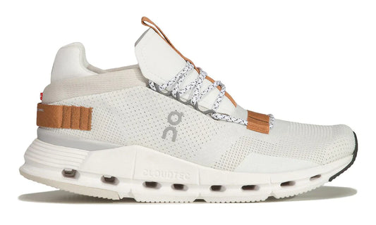 On Running Cloudnova "White Brown" Lifestyle Sneakers UAE