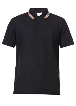 Burberry Icon Striped Polo Shirt "Black" Premium Polo Shirt UAE