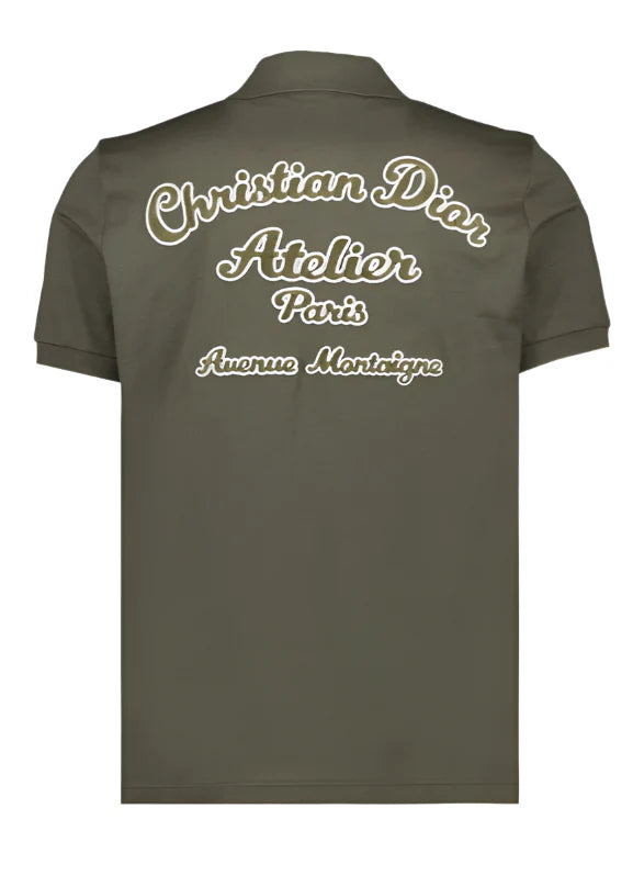Christian Dior Atelier Polo Shirt "Green" Designer Polo UAE