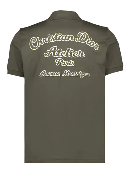 Christian Dior Atelier Polo Shirt "Green" Designer Polo UAE
