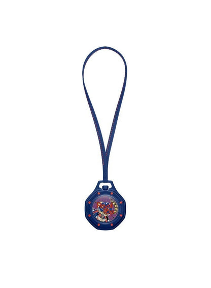 Audemars Piguet x Swatch
ORENJI HACHI - The Royal Pop 
Navy & Orange Bioceramic Pocket Watch · Lépine