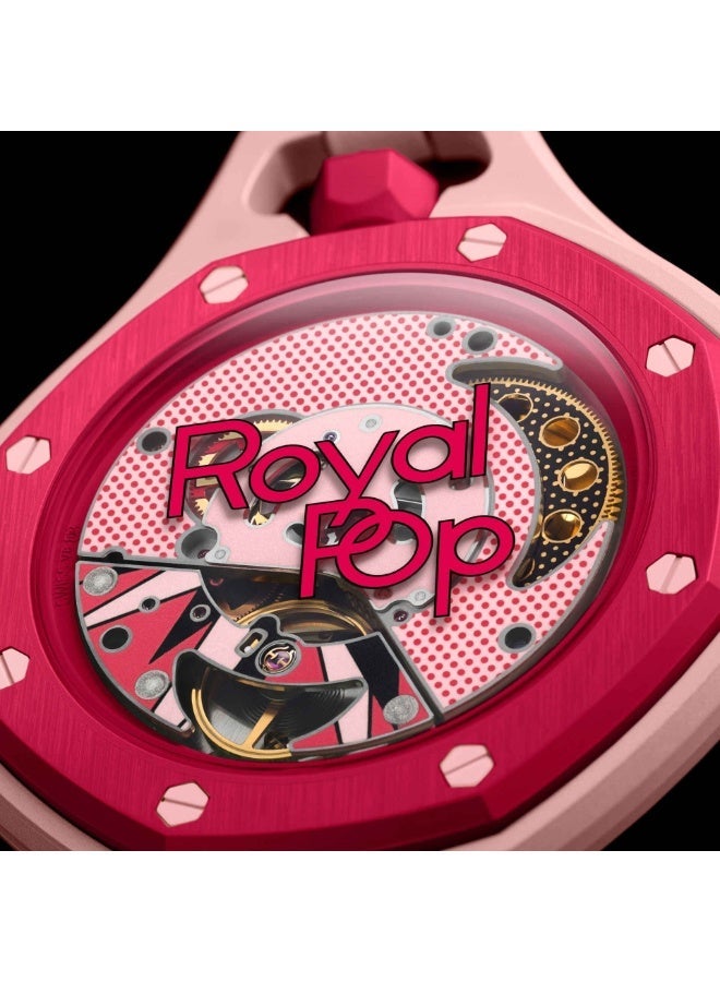 Swatch Audemars Piguet Royal Pop Collection Pocket Watch "Otto Rosso"