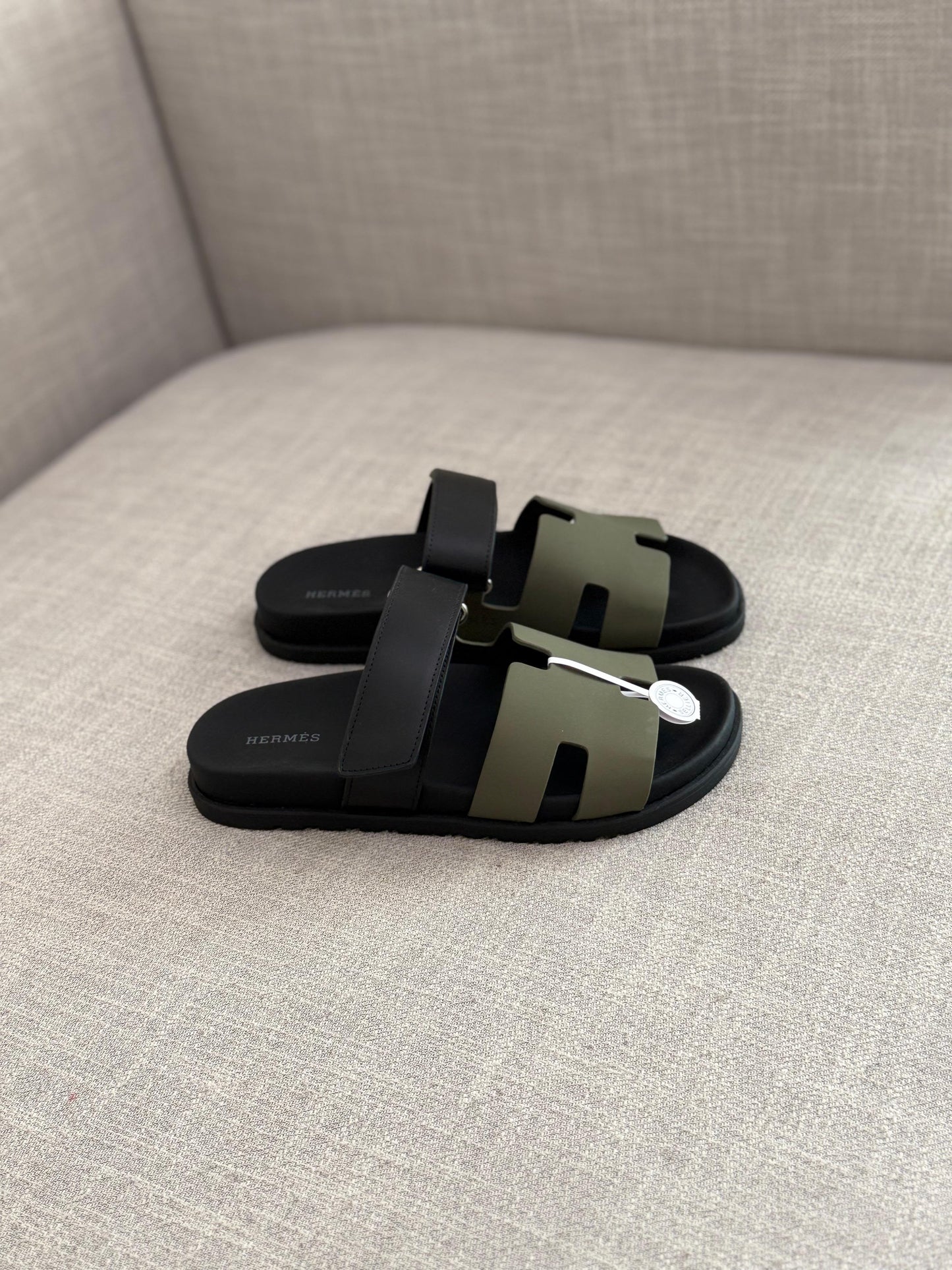 Chypre Sandals Two Tone Calfskin Men