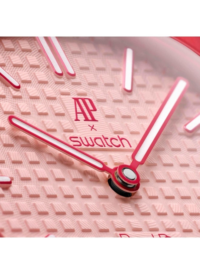 Swatch Audemars Piguet Royal Pop Collection Pocket Watch "Otto Rosso"