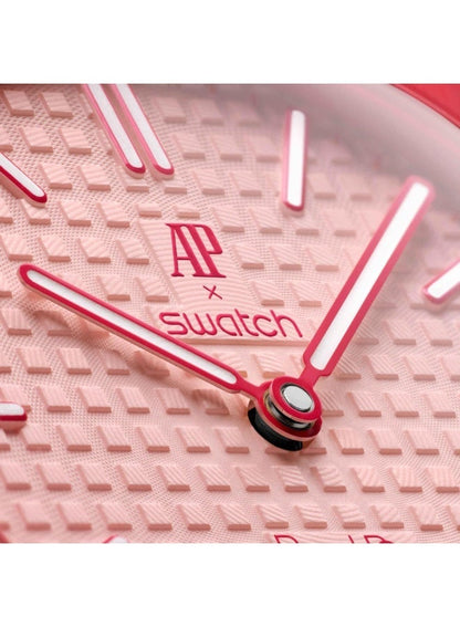 Swatch Audemars Piguet Royal Pop Collection Pocket Watch "Otto Rosso"