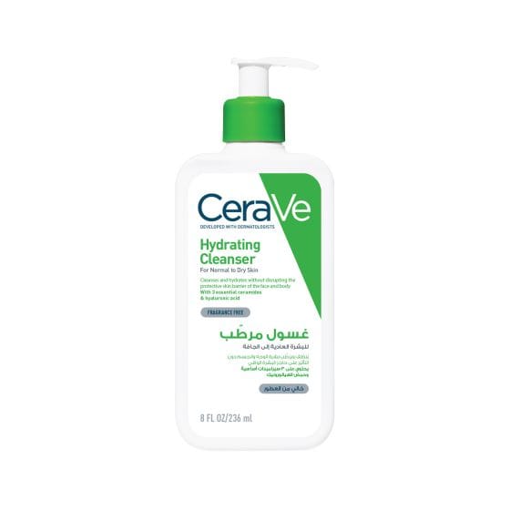 Hydrating Cleanser For Normal To Dry Skin With Hyaluronic Acid 236ml