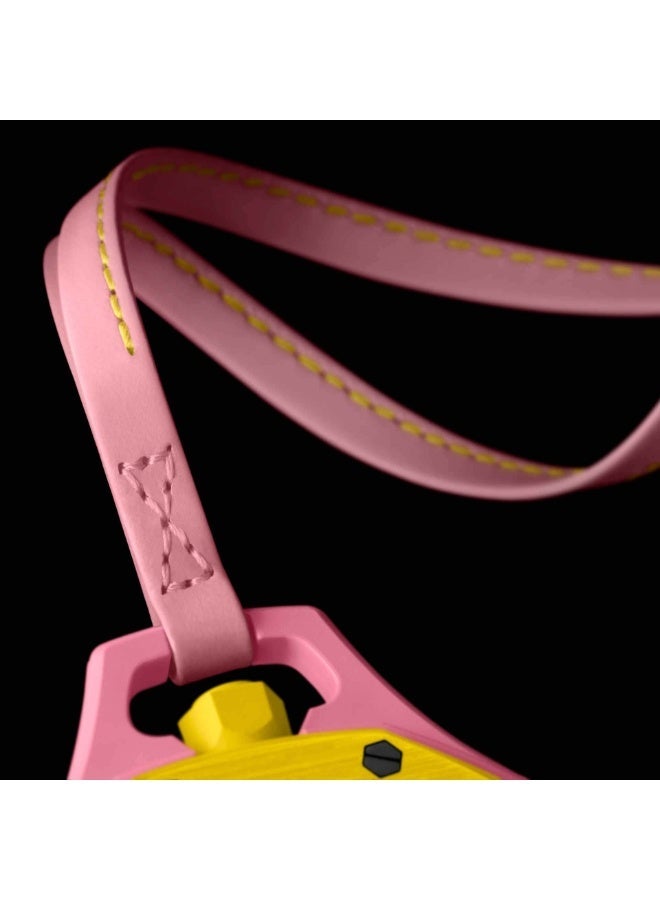 Audemars Piguet x Swatch
OTG ROZ - The Royal Pop Pink, Yellow & Teal Bioceramic Pocket Watch · Savonnette