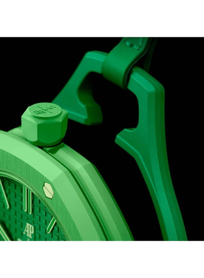 Audemars Piguet x Swatch GREEN EIGHT - The Royal Pop Collection