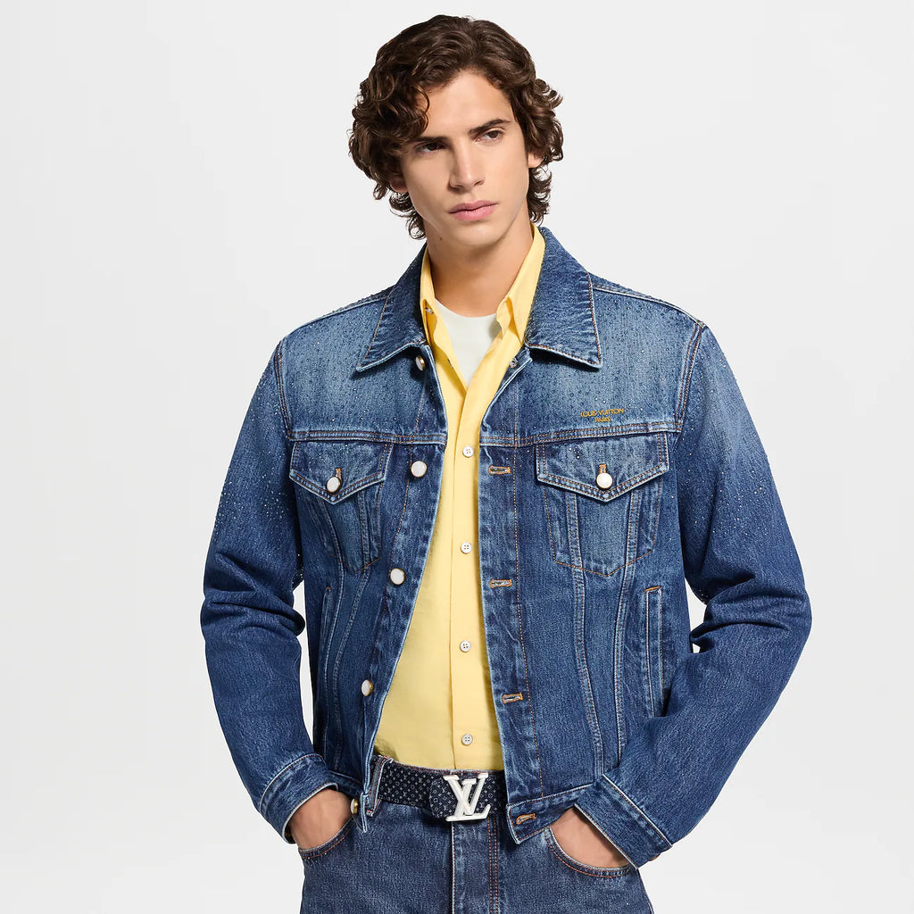 Louis Vuitton blue denim set (SUPER MASTER QUALITY)
