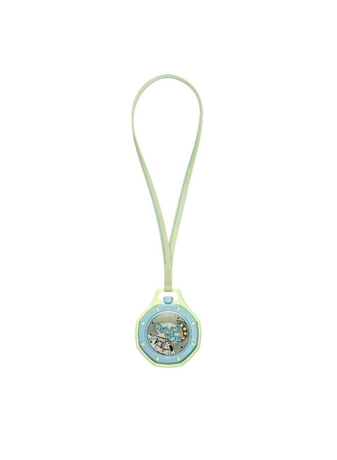 Audemars Piguet x Swatch
BLAUE ACHT The Royal Pop Collection
Lime Green & Blue Bioceramic Pocket Watch · Lépine
