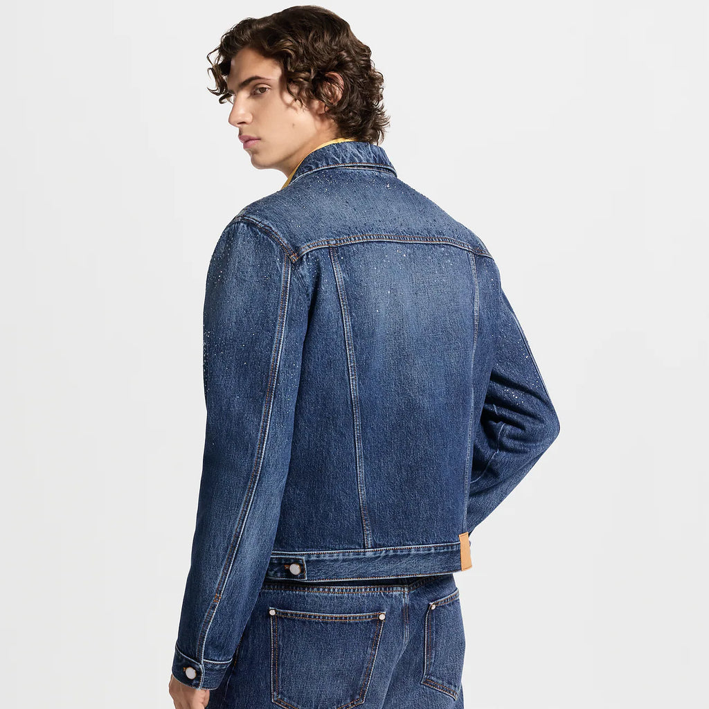 Louis Vuitton blue denim set (SUPER MASTER QUALITY)