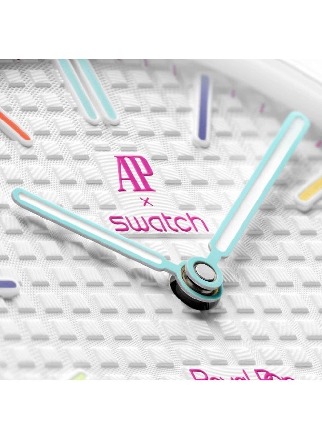 Audemars Piguet x Swatch
HUIT BLANC - The Royal Pop Collection white ⚪