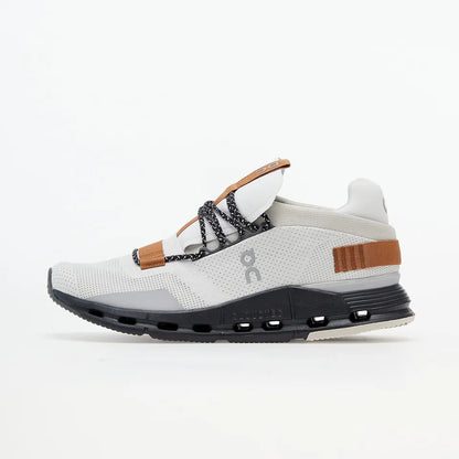 On Cloudnova "White / Pecan" Lifestyle Sneakers UAE