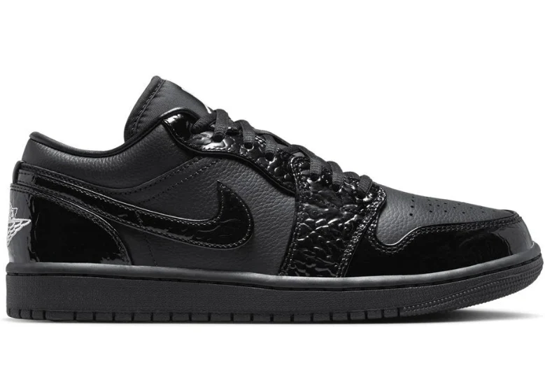 Air Jordan 1 Low SE "Black" Sneakers UAE