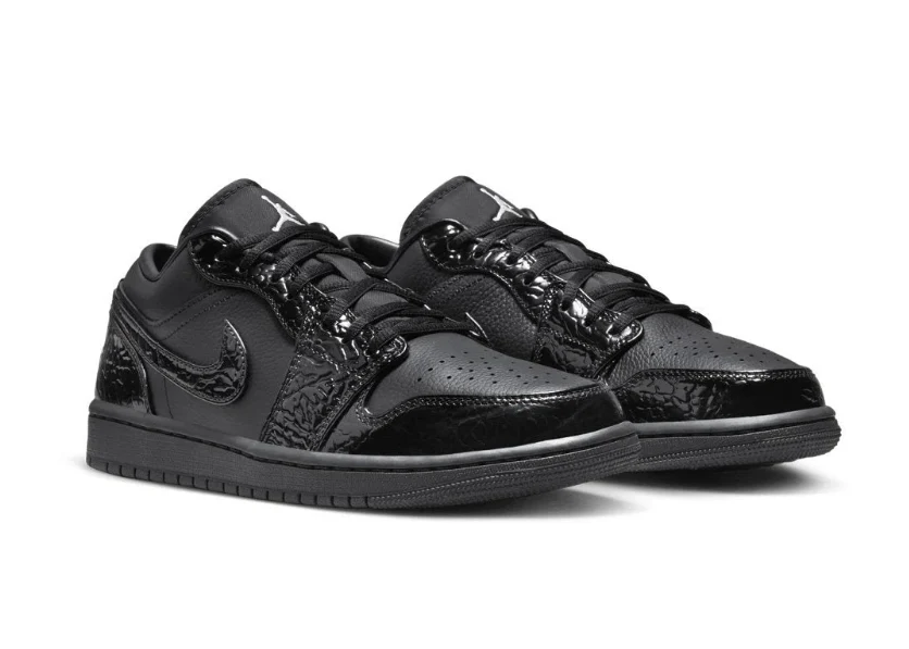 Air Jordan 1 Low SE "Black" Sneakers UAE