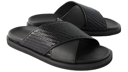 Zegna Leather Panarea Sandals Premium Summer Sandals UAE
